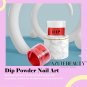 Dipping Powder Red Color, Classic Bright Red Nail Dip Powder French Nail Art Sta