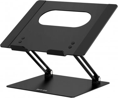LS10 Aluminum Laptop Stand, Ergonomic Adjustable Notebook Stand, Riser Holder Co