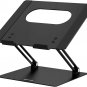 LS10 Aluminum Laptop Stand, Ergonomic Adjustable Notebook Stand, Riser Holder Co