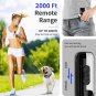 Vibrating Dog Collar No Shock, Dog Training Collar with Remote 2000Ft Range, IPX