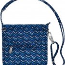Anti-Theft Classic Mini Shoulder Bag, a V Stripe, One Size