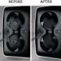 Car Cup Coaster, 4PCS Universal Non-Slip Cup Holders Embedded in Ornaments Coast