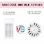 1000Pcs Premade Fans Eyelash Extensions,10D 0.07Mm D Curl ,Premade Lash Extensio