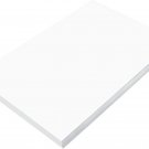 Prang (Formerly Sunworks) Construction Paper, Bright White, 12" X 18", 100 Sheet
