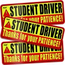 Psler Student Driver Magnet for Car,Be Patient Student Driver Magnet Boys and Gi