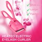 Heated Eyelash Curlers  Electric Eye Lash Curler with Mascara Comb & Brush - Thr