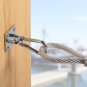 2PCS M8 Premium Heavy Duty Square Stainless Steel Pad Eye Hooks + 2PCS Snap Hook