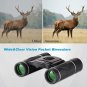 Anourney 8X21 Mini Compact Pocket Binoculars, Lightweight Foldable Binoculars,Ea