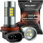 H11/H8/H16 LED Fog Light Bulbs, 6000K Xenon White, 27 SMD Chips, 360-Degree Illu