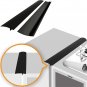 Silicone Stove Gap Covers (2 Pack), Heat Resistant Oven Gap Filler Seals Gaps be