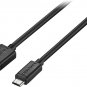 - 6' USB to Mini-B Charge-And-Sync Cable - Black NS-PC2AMU6