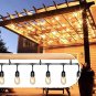 8 PCS Q-Hanger, Screw Hooks for Outdoor String Lights - Ceiling Hooks for Hangin