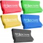 Resistance Bands Set. 5 Pack Non-Latex Physical Therapy, Professional Elastic Ba