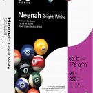 Neenah Premium Cardstock, 8.5" X 11", 65 Lb/176 Gsm, Bright White, 250 Sheets (9