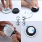 Blind Spot Mirror, 2" round HD Glass Frameless Convex Rear View Mirrors Exterior