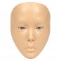Makeup Practice Full Face, 5D Reusable Silicone Makeup Practice Board Face with