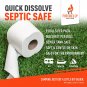 RV Toilet Paper, Septic Tank Safe-Made in the USA- 8 Rolls,2-Ply 500 Sheets - Fa