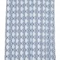 Microfiber Blue Diamond Printed Pattern Bathroom Shower Curtain - Blue Diamond,