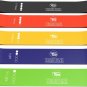 Resistance Bands Set for Men and Women, Pack of 5 Different Resistance Levels El