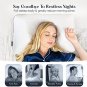 - Lavender Zen Memory Foam Pillow for Sleeping - Essential Lavender Oil Infused,
