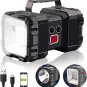 Alpswolf Rechargeable Flashlight, LED Spotlight Flashlight 10000 Capacity 1200LM