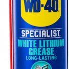 Specialist White Lithium Grease Spray with SMART STRAW SPRAYS 2 WAYS, 10 OZ