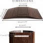 Sofa Arm Tray Table Couch Bedside Wood Coaster Coffee Cup Foldable Armrest Caddy