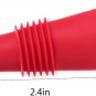 SZUAH Wine Bottle Stopper (Set of 5), Silicone Reusable Wine and Beverage Bottle