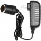 AC to DC Converter 12V 2A 24W Car Cigarette Lighter Socket 110-240V to 12V AC/DC