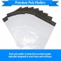 . Poly Mailers 12X15.5 | 500 Pcs Bulk | Shipping Envelopes/Shipping Bags | White