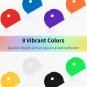 Uniclife 32 Pcs Key Cap Covers 1 Inch Key Head Protectors Soft Flexible Key Iden
