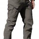 Men'S Flex Ripstop Tactical Pants Lightweight Hiking Casual Cargo Pants Multi Po