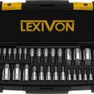 Master HEX Bit Socket Set, Premium S2 Alloy Steel | Complete 32-Piece, SAE and M
