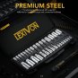 Master HEX Bit Socket Set, Premium S2 Alloy Steel | Complete 32-Piece, SAE and M