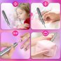 Nail Drill,  Electric-Nail-Drill Nail File Kit, Gifts for Mom Girl Women, Profes