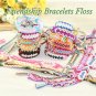 Embroidery Floss Rainbow Color 50 Skeins per Pack Cross Stitch Threads Friendshi