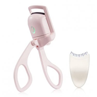 Heated Eyelash Curlers&iuml;&frac14;� Rechargeable Electric Eyelash Curler with Eyelash Applic