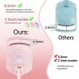 Heated Eyelash Curlersï¼ Rechargeable Electric Eyelash Curler with Eyelash Applic