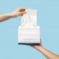 Clean Towels XL, Biobased Face Towel, Disposable Face Towelette, Facial Washclot