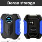 Digital Air Compressor for Car Auto Pump Portable Tire Inflator with LED Light D