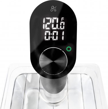 Sous Vide Precision Kitchen Cooker 1100 Watts,Designed in St. Louis (Onyx Black)