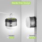 LED Camping Lantern Rechargeable, 310LM, 5 Light Modes, Power Bank, Waterproof,