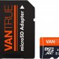256GB Microsdxc UHS-I U3 4K UHD Video High Speed Transfer Monitoring SD Card wit
