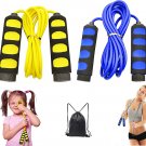Jump Rope, Jump Ropes for Kids, 2 Pack Kids Jump Rope Lightweight &Adjustable &D