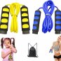 Jump Rope, Jump Ropes for Kids, 2 Pack Kids Jump Rope Lightweight &Adjustable &D