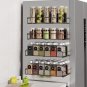 4 Pack Magnetic Spice Rack Organizer, Space Saver for Refrigerator and Microwave