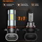 H10/9145/9140 LED Fog Light Bulbs, 6000K Xenon White, 27 SMD Chips, 360-Degree I