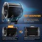 Nilight -  Led Pods 2PCS 18W 1260LM Flood Led off Road Lights Super Bright Drivi