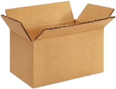 100 8X6X4 Cardboard Paper Boxes Mailing Packing Shipping Box Corrugated Carton,