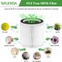 WILERDA Hepa Replacement Filters Compatible with Proton Pure Air Purifier, 3-Ste